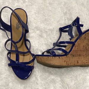 Blue Wedges